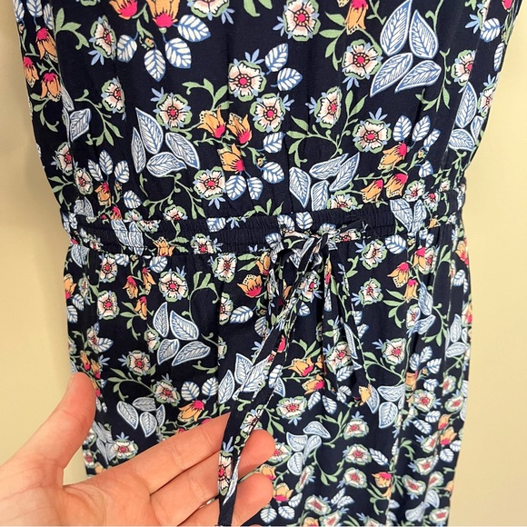 Loft Floral Godet Drawstring Dress - Picture 4 of 16